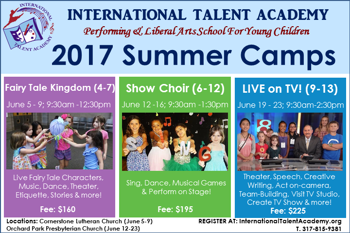 You are currently viewing Summer camps – 2017 announced!